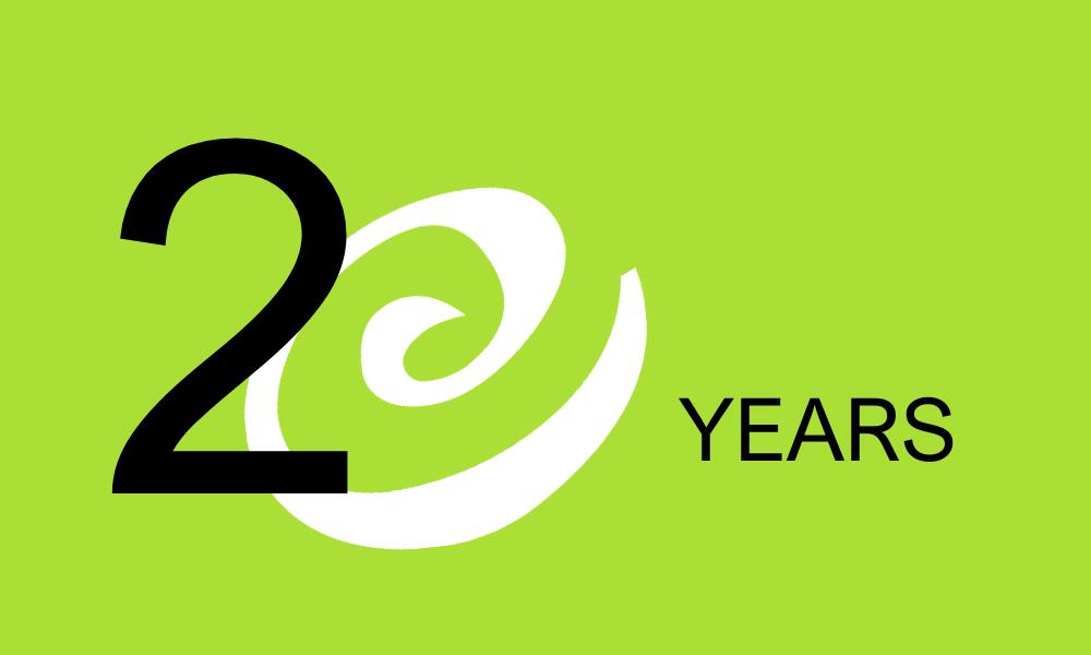 Cheers to 20 years!
